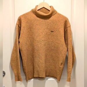 The Hunt L Mustard Knit Turtleneck Sweater - SEE SIZE NOTES